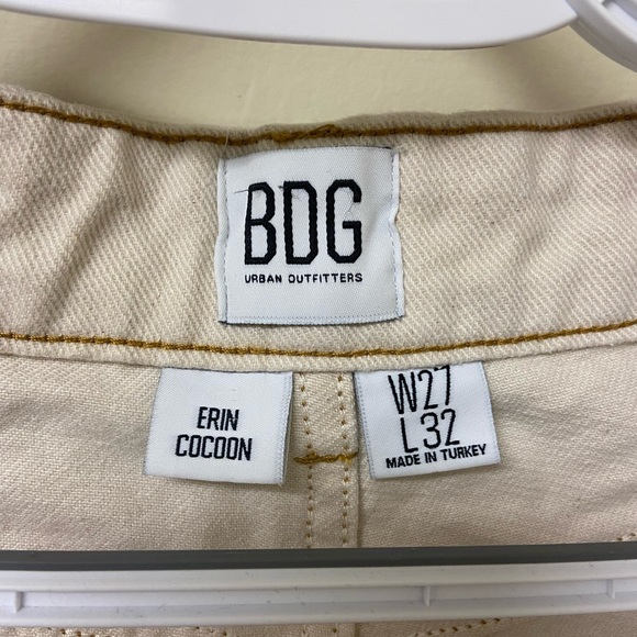 BDG Urban Outfitters Cream Erin Cocoon Pants - Picture 10 of 11